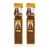 2-PACK DEALS! Janet Collection Human Hair Blend Braids ENCORE LA VIE SUPER FRENCH BULK (18", 1B)