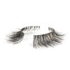Kooyou Classic Natural False Eyelashes,Cat Eye Lashes Volume Fox Eyelashes,Natural Brown&black Mix Matter PBT,3D Curl Thick Fake Eyelashes,Reusable Adhesive Eyelashes,#Q12 Includes 5 Pairs of Lashes