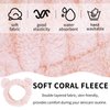 WHAVEL 2PCS Spa Headband Cute Headband for Washing Face, Bear Ears Makeup Headband Kawaii Skincare Headbands Face Wash Headband Soft Facial Hair Band (Pink,Coffee)