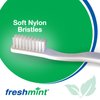 FRESHMINT (144 Pack Individually Wrapped 30 Tuft Soft Nylon Bristle Adult Toothbrush
