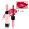 6-Color Wine Bottle Set Lipstick Lip Stain Long Lasting Waterproof Liquor Bottle Lip Moisturizing Non-Stick Cup Lip Gloss Lip Sticks