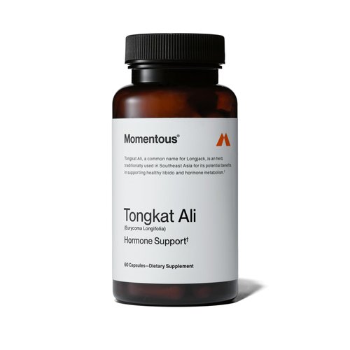 Momentous Tongkat Ali for Men and Women - Natural Performance Longjack Tongkat Ali Supplement for Health & Wellness - Hormone, Energy & Mood Support - Tongkat Ali Root Extract Powder, 30 Servings