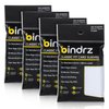 bindrz 400 Trading Card Sleeves - 45 Micron Thick - 66 x 92mm - High Clarity Classic Penny Sleeves for TCG MTG and Sports Cards (400 Sleeves)