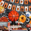 Basketball Party Decorations, 40 Pcs Basketball Birthday Party Supplies Including Basketball Happy Birthday Banner, Basketball Balloons, Cake Toppers Birthday Decorations for Boys Girls Kids Men