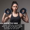 Hyperwear SoftBell soft & adjustable weight plates for use with SoftBell kettlebell, dumbbell, barbell and as a hand weight plate for home gym use or personal training. (1.5)