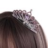 5Pcs Crystal Princess Hair Comb for Girls, Shiny Rhinestone Hair Comb for Princess Wedding Birthday Party Gift
