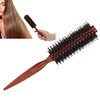 Hair Brush, Automatic Machine Tufting Technology Pointed Tail Handle Roller Hairbrush for Salon or Family Use for Reduces Frizz Prevents Dryness and Split Ends(Twill, blue)