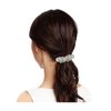 EVER FAITH Silver-Tone Austrian Crystal CZ Art Deco Flower Tear Drop Hair Barrette Clip Clear