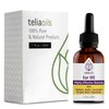 Teliaoils Natural Ear Drops Essential Oil with Garlic and Mullein - Herbal Ear Oil Remedy for Easy Earwax Removal, Discomfort & Ringing Relief - Natural Soothing, Deep Cleansing Properties - 1 oz.
