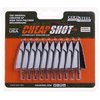 Cold Steel Cheap Shot Polymer Archery Broadheads for Bows and Crossbows, Standard Broadhead (Pack of 10), 125 Grain (CSBH1Z)