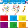 chiazllta 30 Pcs First Day of School Craft Kits for Kindergarten Kids Back to School DIY Picture Frame Craft My First Day Art Craft Home Preschool Classroom Indoor Activities Game Party Favors Decors