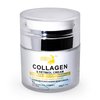 3-In-1 Collagen & Retinol Cream for Face, Under Makeup Face Moisturizer with Hyaluronic Acid, & Vitamin E, SPF 50+ Mineral Sunscreen, Wrinkle Repair Anti Aging Face Cream for Women & Men, 50g/1.7oz