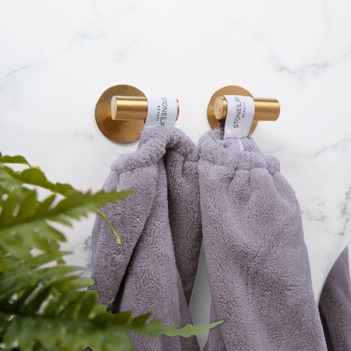 Stone|Life - Bombshell Beauty Sleeve | Makeup Remover - Drying Facial Towel – Exfoliate -Prevent Water | 4-in-1 Reusable Microfiber Facial Cleansing Cloths (2 Pack) (Dove Grey)