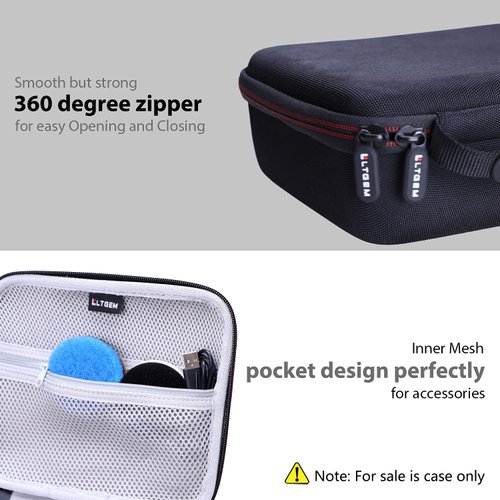 LTGEM EVA Hard Case for Dremel Versa Cleaning Tool- Grout Brush- Bathroom Shower Scrub- Kitchen & Bathtub Cleaner - Travel - Protective Carrying Storage Bag