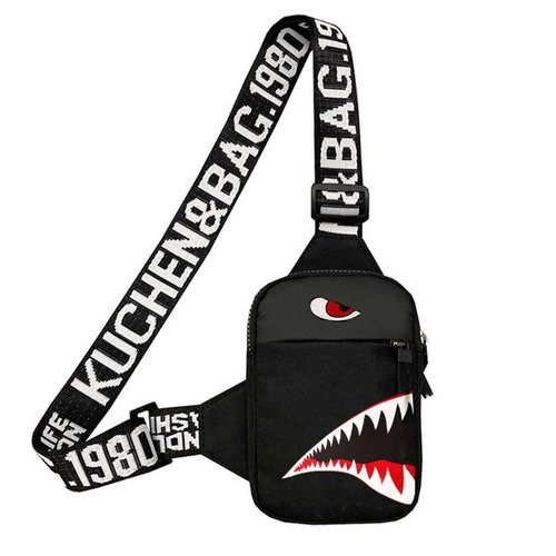 WRLDMCWLQ Shoulder Bag Sling Bag Men Women Small Bag Crossbody Bag Casual Phone Chest Bag for Travelling Hiking