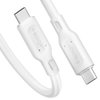 Spigen DuraSync 60W [4.9ft] USB C to USB C Cable Power Delivery PD Fast Charging Cable Type C for iPhone 16 15 Pro Max Plus Galaxy S24 S23Ultra Plus Note 20 Z Fold Flip 6 FE Pixel 9 Fold MacBook iPad