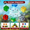 gyttoping Magnetic Blocks, Build Mine Magnet Dinosaur World Set, STEM Sensory Building Toys for Kids Boys & Girls Ages 3 4 5 6 7 8 9 10, Christmas Birthday Gifts