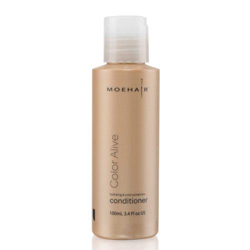 MOEHAIR Travel Color Alive Conditioner | Color Safe Conditioner | Hydrates and Adds Moisture | Prevents Color Fading | Maintains Color Vibrancy |Travel size | 3.4 Fl Oz (CON-CAL-3.4Fl-102)