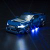 Hilighting Upgraded Led Light Kit for Lego Speed Champions Ford Mustang Dark Horse Sports Car Building Set, Compatible with Lego 76920 (Model Not Included)