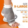 Treat My Feet Plantar Fasciitis Socks Foot Sleeve & Compression Socks: Plantar Fasciitis Relief - Ankle & Arch Support & Women - Fit Guaranteed XL