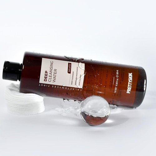PS.PRETTYSKIN Galactomyces First Micellar Deep Cleansing Water 16.9fl.oz.(500ml)