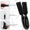 NICEMOVIC Hair Cutting Barber Cape with Neck Duster Brush and Barber Brush, Professional Barber Accessories Cleaning Supplies for Salon Haircut Styling