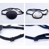 Black Protect Eye Patch Satin Single Eye Patch Lazy Eye Amblyopia Strabismus Eye Masks