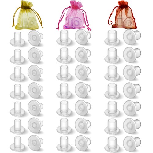 Heel Protectors for Grass, 21 Pairs 4 Sizes Heel Stoppers for Grass, Heel Covers for High Heel Shoes, High Heel Protectors for Walking on Grass, Heel Covers for Grass Wedding Shoes, Clear