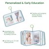 Boczif Baby Photo Album, Baby Memory Book Holds 4X6" Pictures, Soft Photo Cloth Book with Milestone Cards, Gift Set for Newborn Toddler & Kids