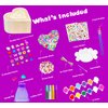 Paint Your Own Jewelry Box & Bracelet Making Kit - Arts and Crafts Painting Kits for Kids Girls Age 6-8, 250 PCS Wooden Beads Jewelry Making Kit Toys Gifts for Christmas Birthday 8-12 Years Old