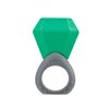 INNOBABY TEETHIN' Smart Birthstone Ring TEETHER - May (Emerald)