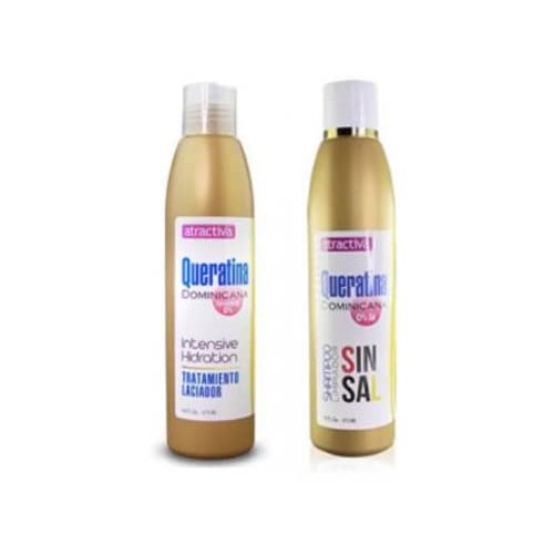 Keratin Shampoo Salt Free Combo x2