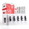 STIGMA #12(14RS) Standard Disposable Tattoo Needle Cartridges with Membrane Safety Cartridges for Tattoo Artists Round Shader 50Pcs Super Value Pack EN05-50-1214RS