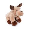 WEIGEDU Adorable Caribou Furry Reindeer Elk Moose Stuffed Animals Plush Toy for Kids Babies Boys Birthday Bedtime Decor, 13" Super Soft Brown