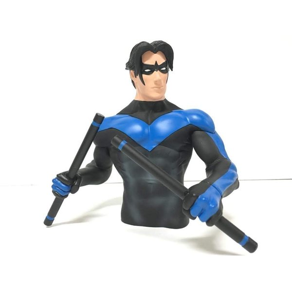 DC Collectibles Comics Super Heroes: Nightwing Bust Coin Bank
