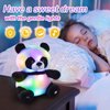 BSTAOFY 12'' Musical Light up Panda Stuffed Animal Realistic LED Soft Plush Toy with Night Lights Glow in The Dark Birthday Valentines Christmas for Toddler Kids