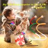 Grembeb Cat Toys 12PCS Catnip Toy for Indoor Kitten Toys Cat Chew Stick for Dental Cleaning Teeth Cat Silvervine Rope Treat Kitty Feather Snack for for Kick Molar Scratch Self Play Interactive Boredom