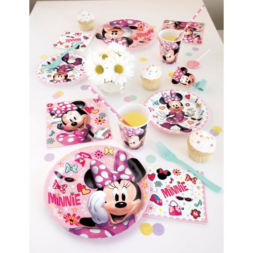 Minnie Mouse Party Temporary Tattoos | Assorted Designs | 24 Pcs