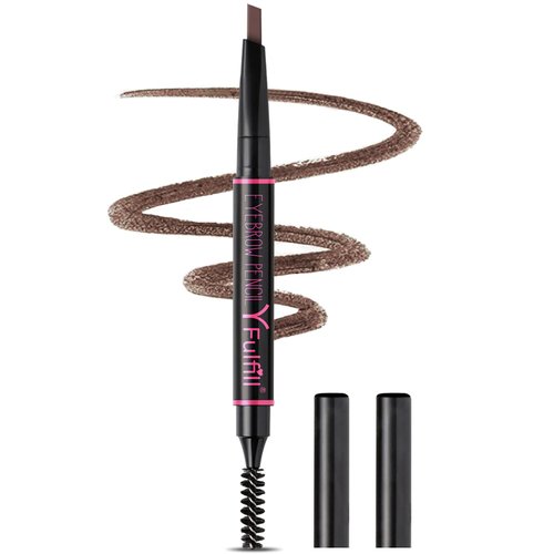 Yfulfill Eye Brow Pencils for Women Dark Brown Waterproof, Eyebrow Pencil Dark Brown Waterproof, Dark Brown Eyebrow Pencils for Women