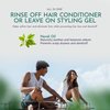 OM Botanical Ayurvedic Conditioner and Styling Gel, All Natural Rinse-Off/Leave In Hair Conditioner and Hair Gel | Sulfate and Silicone-Free Vegan Hair Treatment for Men and Women