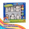 Number 1 in Gadgets Paint Your Own Pet Figurines, Decorate Your Own Painting Set, Includes 6 Pet Figurines, 6 Pots of Paint, Complete Plaster Craft Kit for Kids