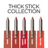 Rinna Beauty Thick Stick Lip Crayon - Bellini - Long Lasting Lipstick, Moisturizing Creamy Formula w/Hydrating Oils & Extracts, Built-In Sharpener, Vegan, Cruelty Free, Sulfate Free, Gluten Free, 1 ea