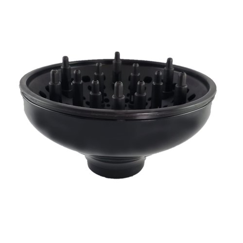 GAMMA+ Professional Hair Dryer Diffuser Attachment, Fits Only Gamma+ Dryer Models Black