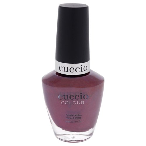 Cuccio Colour Nail Polish - Moscow Red Square - Nail Lacquer for Manicures & Pedicures, Full Coverage - Quick Drying, Long Lasting, High Shine - Cruelty, Gluten, Formaldehyde & 10 Free - 0.43 oz