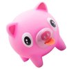 NUOBESTY Squeezing Pig Animal Squeeze Stick Out Slow Rising Piggy Screaming for Decompression Relief Pink Stongue Squeaky Doll Party Favors