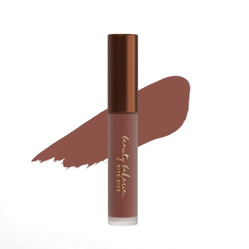 Beauty Bakerie Bitesized Lip Whip Liquid Lipstick for Women, Hydrating Moisturizer Lip Gloss Lip Tint, Long Lasting Waterproof Lip Stain Matte or Metallic, 2.5mL, Churr'all I Knead
