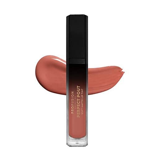 Profusion Cosmetics Perfect Pout Lip Gloss Smooth Texture and Easily Glides with Long-Wearing Formula Perfect Day-to-Night Pout (Confident)