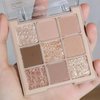 Okerker Nude Gold Eyeshadow Palette, Matte Shimmer Glitter Eye Shadow Makeup Palettes, Naked Neutral Brown Eyeshadow Makeup Pallet, Highly Pigmented Long Lasting Waterproof Blendable