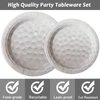 gisgfim 48 Pcs Golf Birthday Plates Supplies Paper Golf Party Decorations Sports Theme Dessert Dinner Plates Disposable Golf Party Favors Decoration for Boy birthday party Baby Shower
