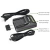 Kastar Fast Charger + VW-VBG260 Battery 2-Pack for AG-AC7 AG-AF100 AG-HMC40 AG-HMC80 AG-HMC150 HDC-HS250 HDC-HS300 HDC-HS700 HDC-SD600 HDC-SD700 HDC-SDT750 HDC-TM300 HDC-TM700 SDR-H80 Camera